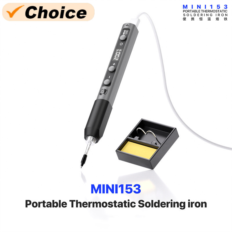 Tools Qc - Mechanic Mini153 Draagbare Soldeerbout Thermostatische Soldeerapparaat