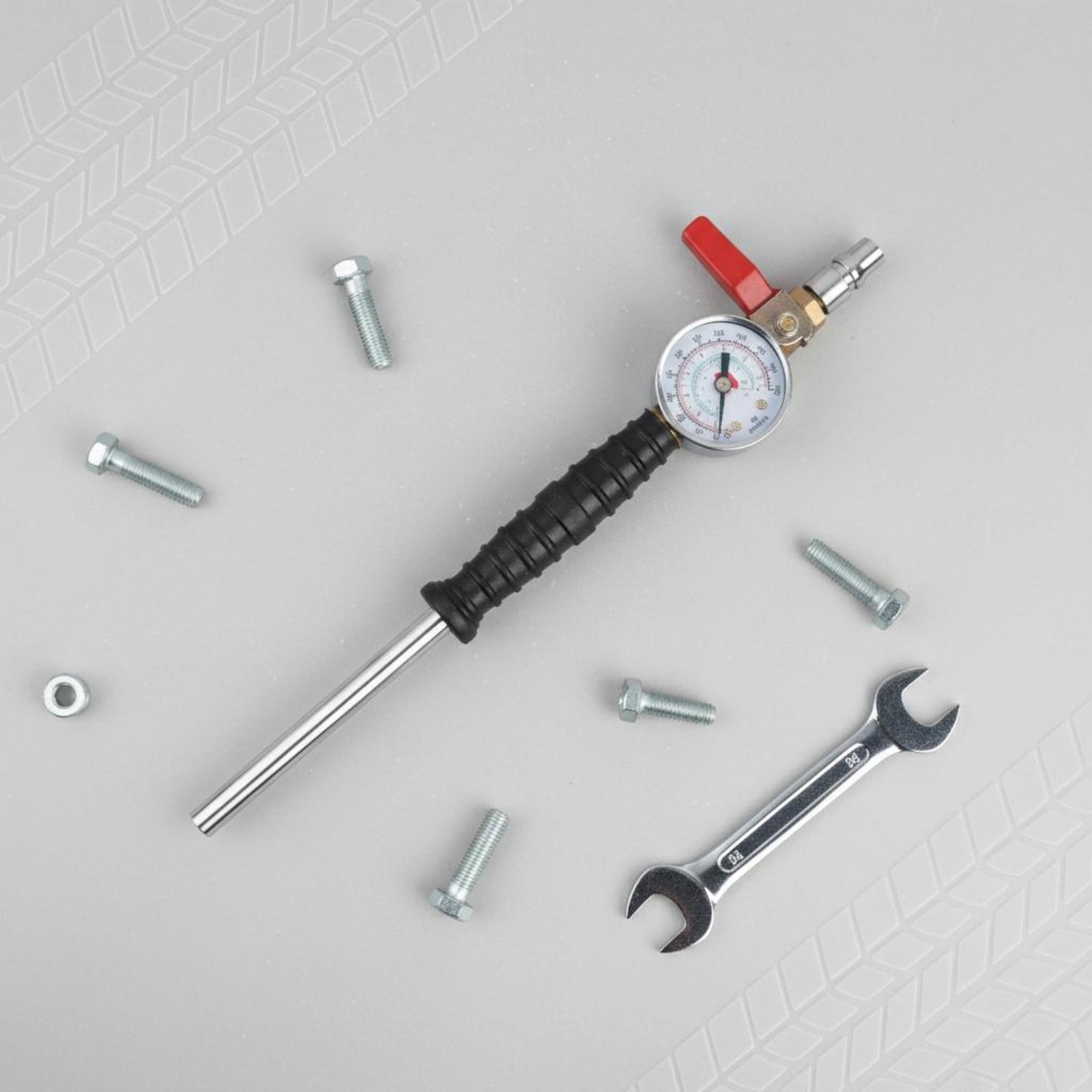 Tools For Garage - Snelle bandenopblaasstang Eenvoudig te gebruiken Handmatige