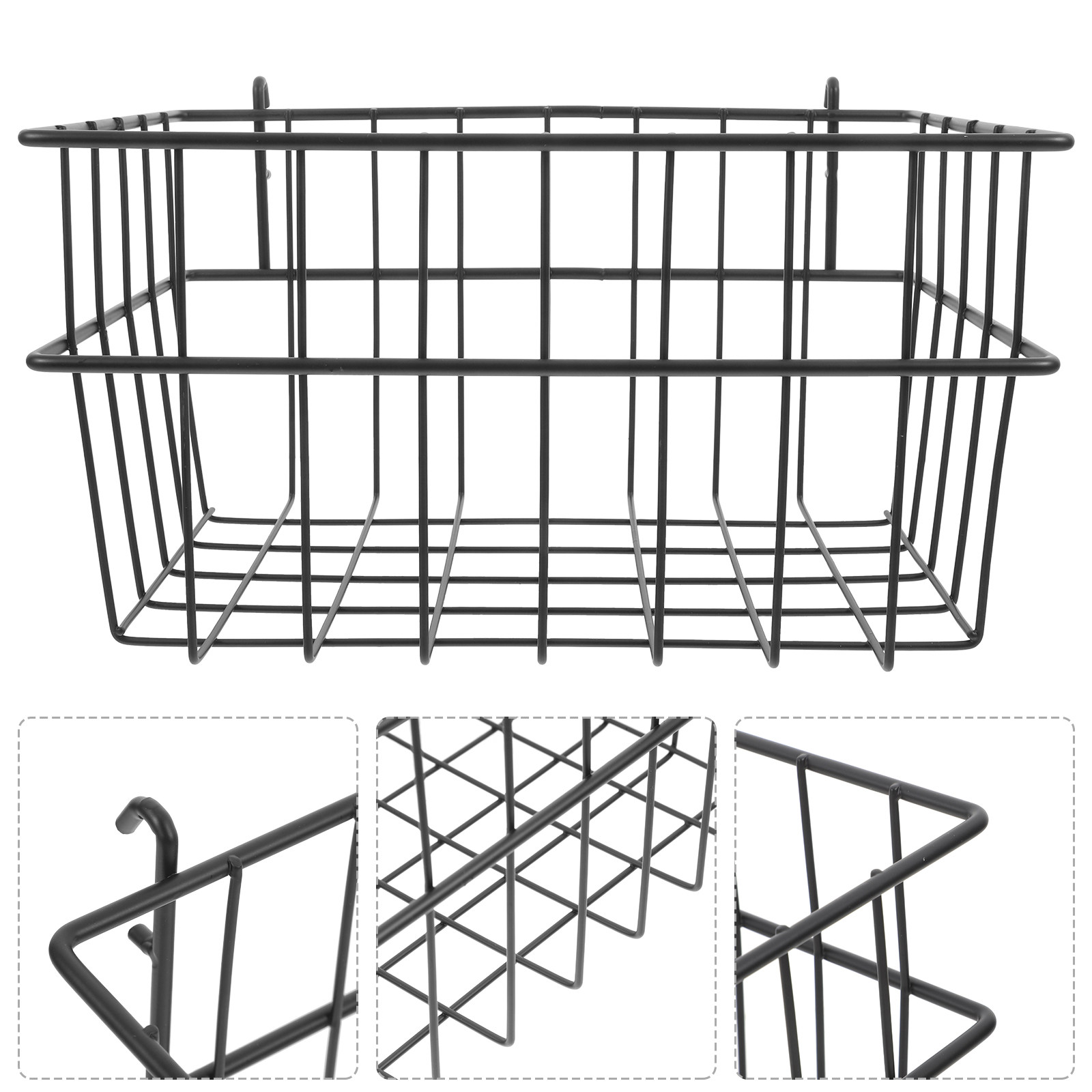 Workshop Tools Rack - Boorvrije Pegboard Opslagrek, Zware IJzeren Draadmanden,