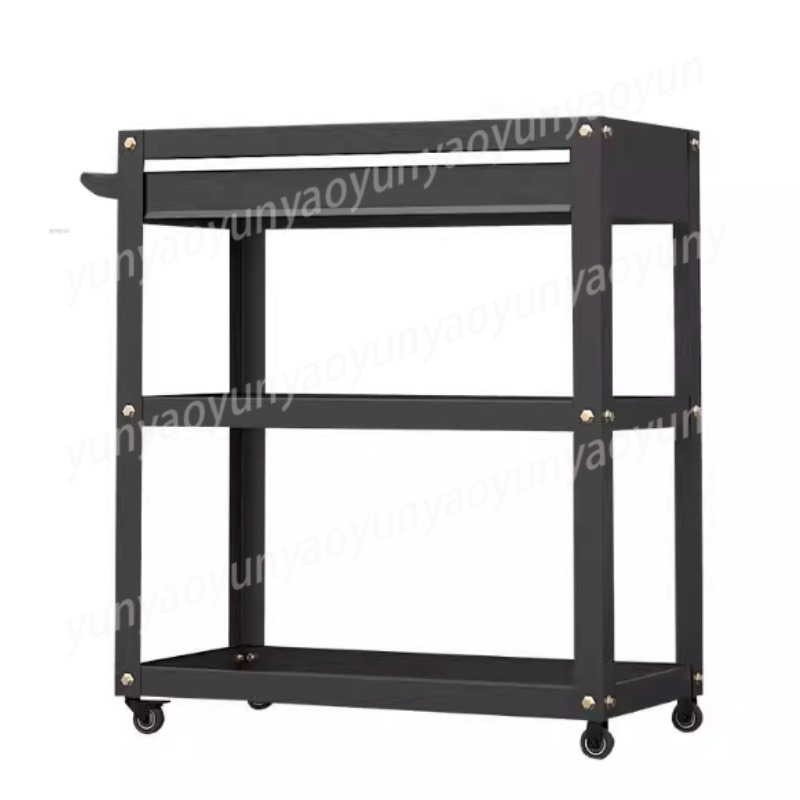 Tools Trolley For Workshop - Zware-duty 3-laags rolwagen multifunctionele werkplaatswagen gereedschapswagen