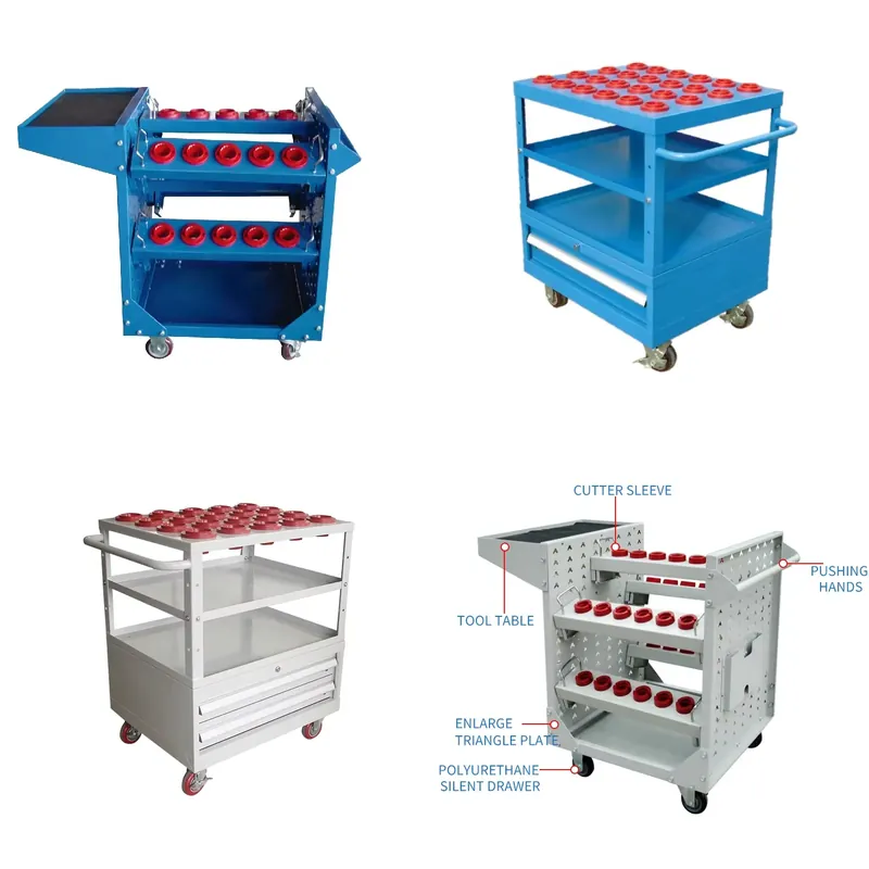 Tools Trolley For Workshop - Duurzame werkplaats CNC gereedschaphouder opbergwagen/kar/kast met