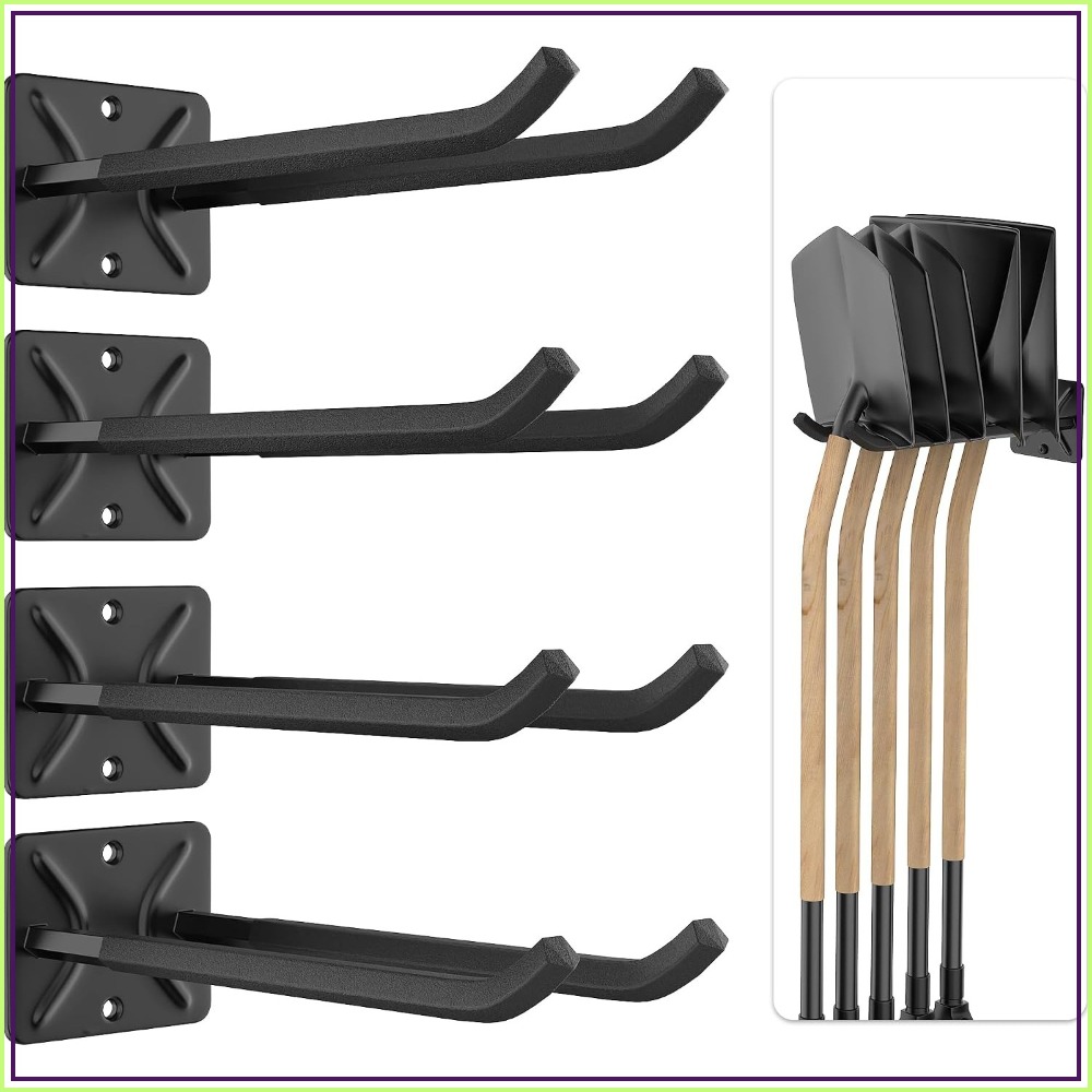 Tools For Garage - Zware garage-opberghaken, 12,4 inch wandhaken voor