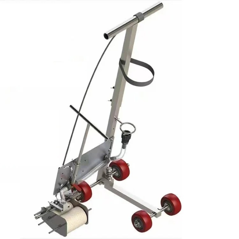 Marking Tools In Workshop - Nieuwe kleine verfmarkeringsmachine voor parkeerplaatsen, basketbalvelden,