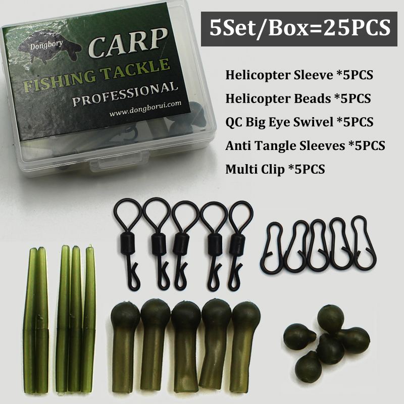5Set = 25PCS Karpervissen Heli - Tools Qc recensie en prijs