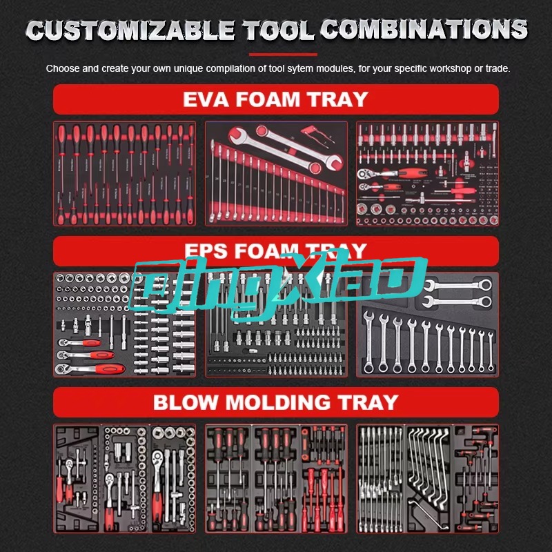 7 laden 250-delige complete ge - Tools Trolley For Workshop recensie en prijs