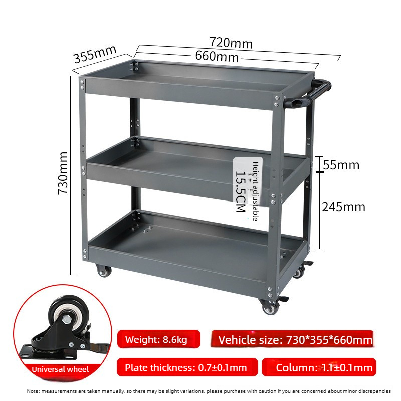 Mechanische werkplaatsgereedsc - Tools Trolley For Workshop recensie en prijs