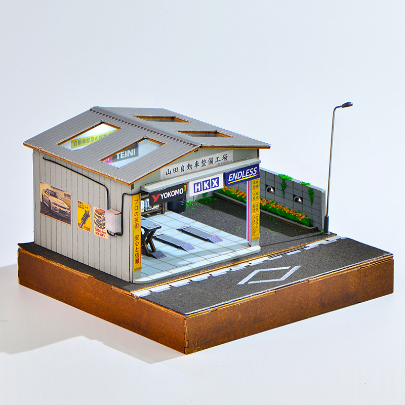 1:64 Schaal DIY Autoreparatiew - Tools For Garage recensie en prijs