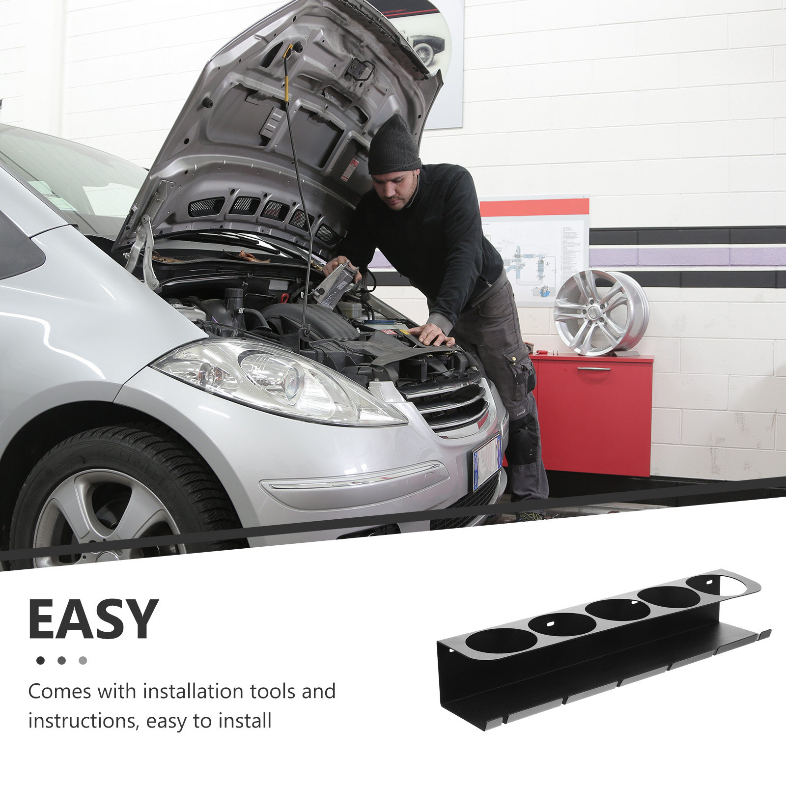 1Set Heavy Duty Metalen Gereed - Workshop Tools Rack recensie en prijs