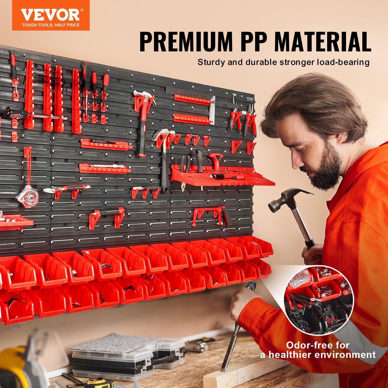 Wandmontage 30-delige plastic  - Workshop Tools Rack recensie en prijs