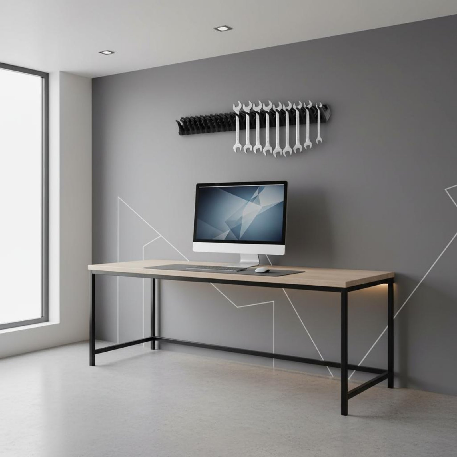Opbergrail voor sleutels inclu - Tools For Garage recensie en prijs