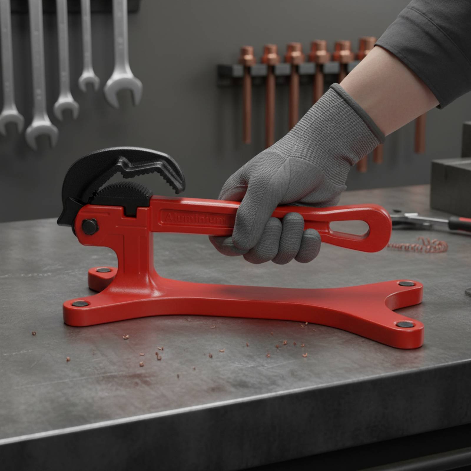 Zelfborgende pijpsleutel Draag - Tools Workshop recensie en prijs