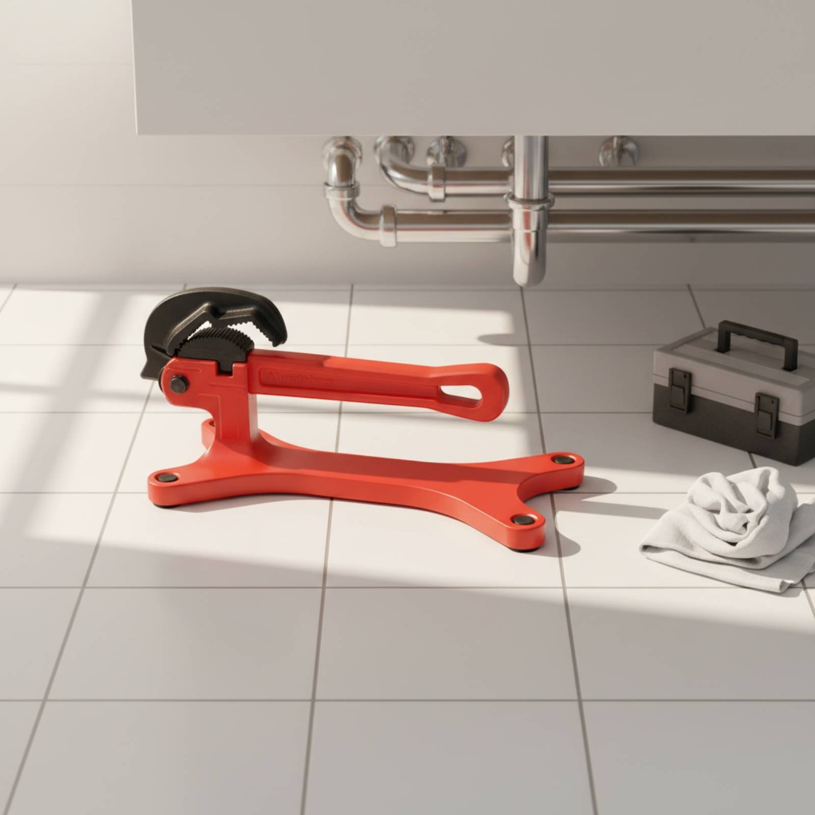 Zelfborgende pijpsleutel Draag - Tools Workshop recensie en prijs