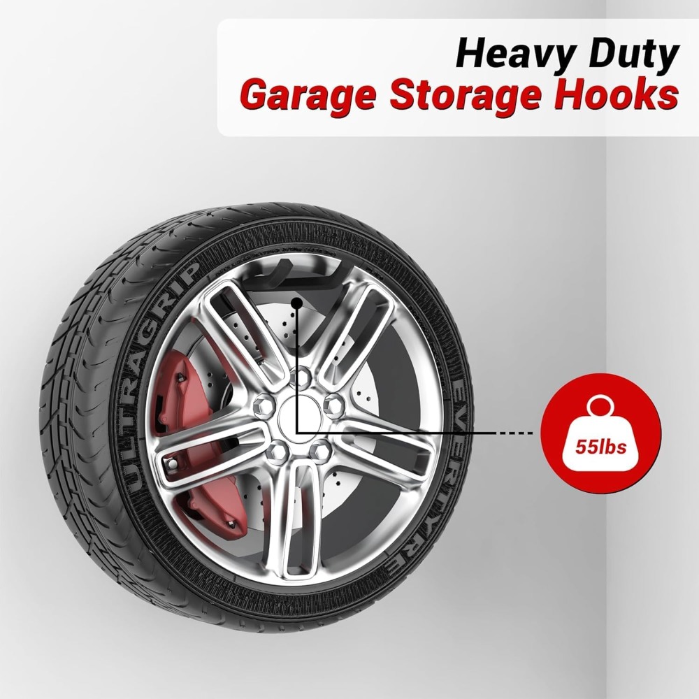 Zware garage-opberghaken, 12,4 - Tools For Garage recensie en prijs
