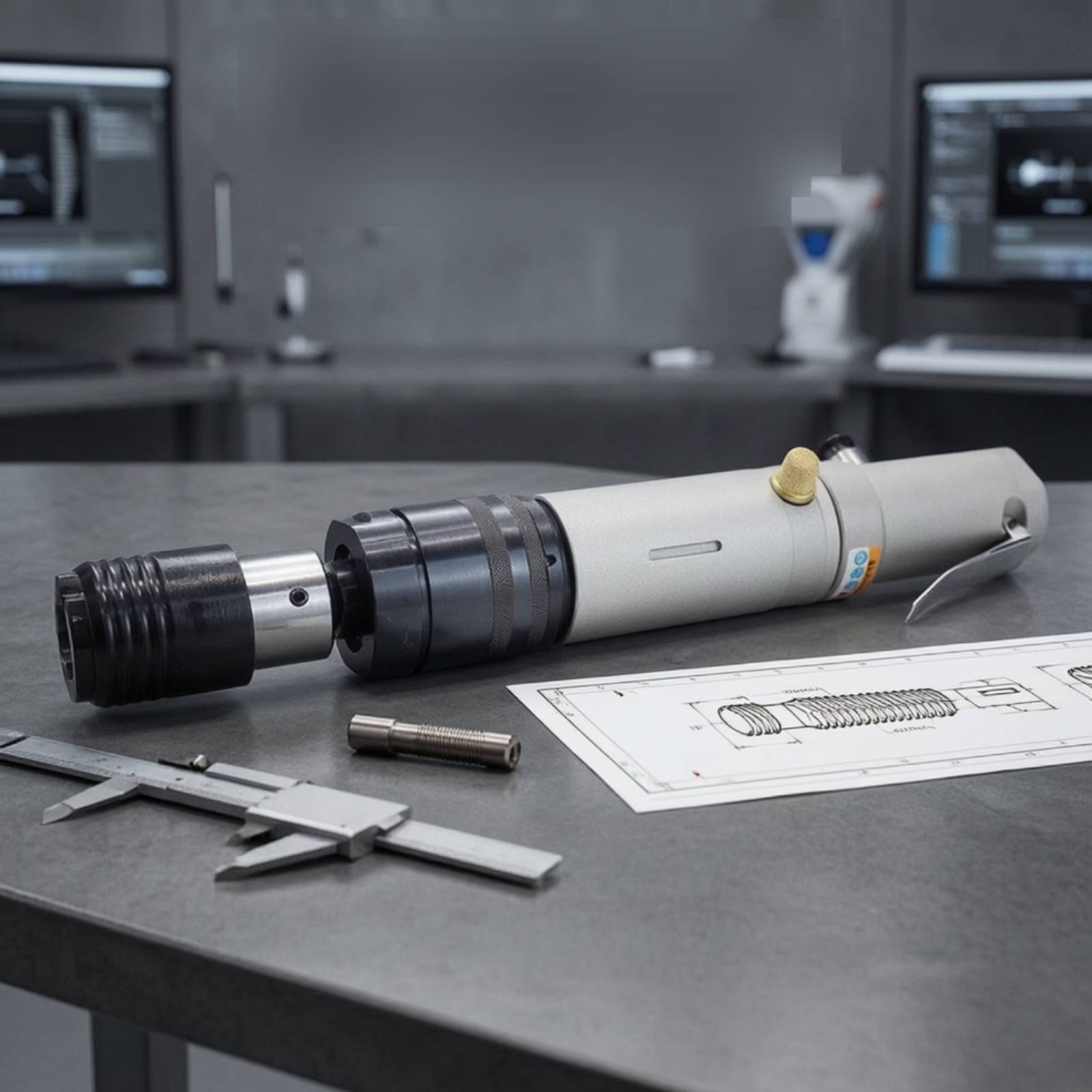 Pneumatische tapmachine Motor  - Tools For Metal Workshop recensie en prijs